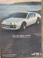 Advertentie Renault Alpine A 310 V6 uit autotijdschrift '78, Ophalen of Verzenden, Gelezen, Renault