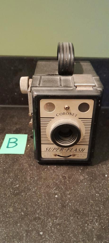Coronet Super Flash 120 roll ~ vintage antiek, Audio, Tv en Foto, Fotocamera's Analoog, Compact, Overige Merken, Ophalen of Verzenden