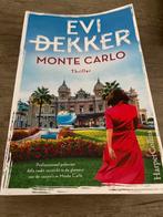 Evi Dekker - Monte Carlo Thriller, Boeken, Ophalen, Zo goed als nieuw, Nederland