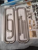 wooninterieur - RVS - Glazen deuren, Ophalen, Nieuw