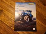 Tractor folder New Holland T7000 Power Command tractoren, Boeken, Catalogussen en Folders, Ophalen of Verzenden, Zo goed als nieuw