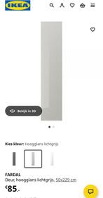 Pax kast deur (3 beschikbaar), Ophalen, Zo goed als nieuw