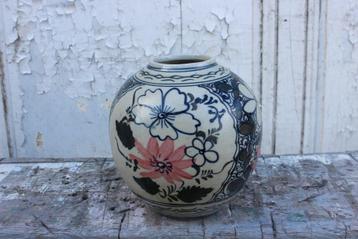 Oude aardewerk gemberpot - Mentha Brocante beschikbaar voor biedingen