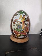 Porseleinen Japanse ei met houten onderzetter, Antiek en Kunst, Ophalen of Verzenden