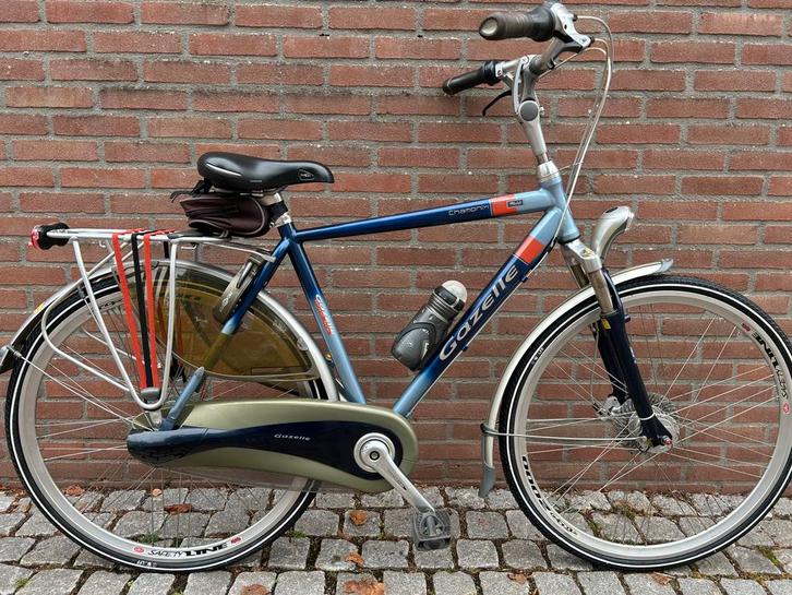 Herenfiets Gazelle Chamonix 28 inch, Fietsen en Brommers, Fietsen | Heren | Herenfietsen, Zo goed als nieuw, Gazelle, 53 tot 57 cm
