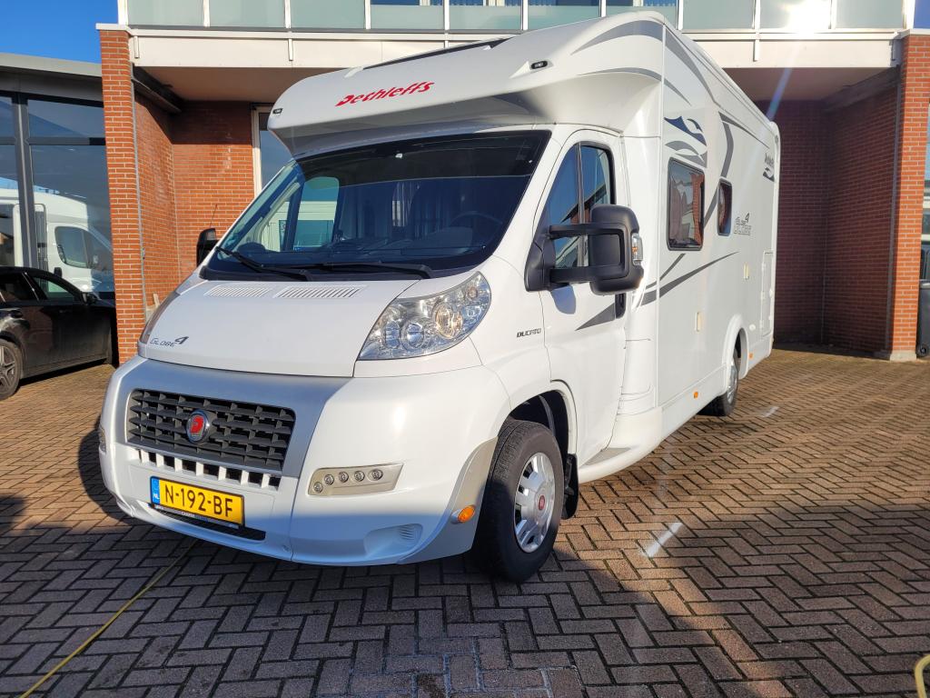 Dethleffs Globebus T6401 4 Pers, Caravans en Kamperen, Luifel, Ringverwarming, Fiat, Bedrijf