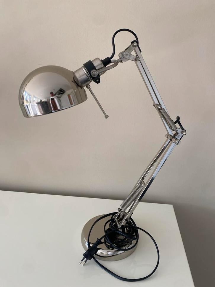 IKEA FORSÅ bureaulamp, vintage stijl, Huis en Inrichting, Lampen | Tafellampen, Zo goed als nieuw, 75 cm of meer, Metaal, Ophalen of Verzenden