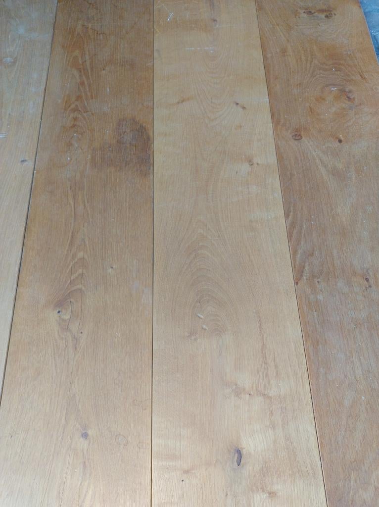 36 m2 rustieke eiken multiplex plank vloer, Doe-het-zelf en Verbouw, Vloerdelen en Plavuizen, Gebruikt, 10 m² of meer, 10 tot 30 cm