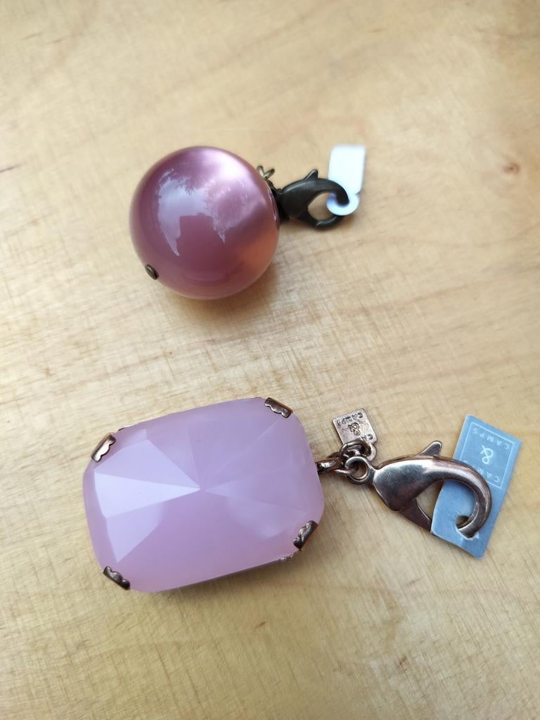 Camps en Camps hangers voor aan een collier/ ketting., Ophalen of Verzenden, Nieuw, Zilver, Overige materialen