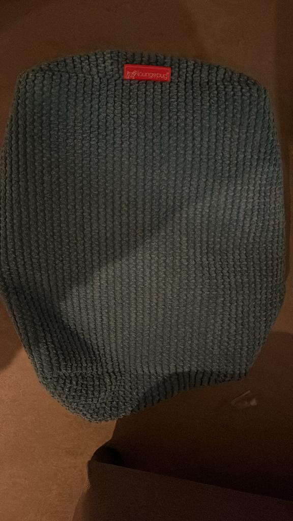 Blauwe zitzak, Huis en Inrichting, Zitzakken, Ophalen of Verzenden, Zo goed als nieuw, Blauw, Zitzak