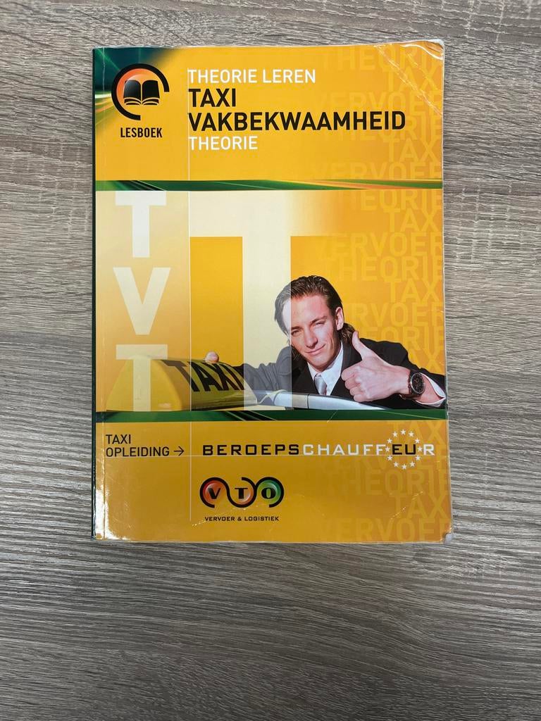 Lesboek Theorie Leren Taxi Vakbekwaamheid, Ophalen of Verzenden, Zo goed als nieuw, MBO