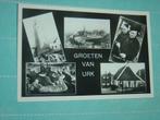 7) Zwart-wit ansichtkaart Klederdracht Urk, Ophalen of Verzenden, 1940 tot 1960, Gelopen, Flevoland