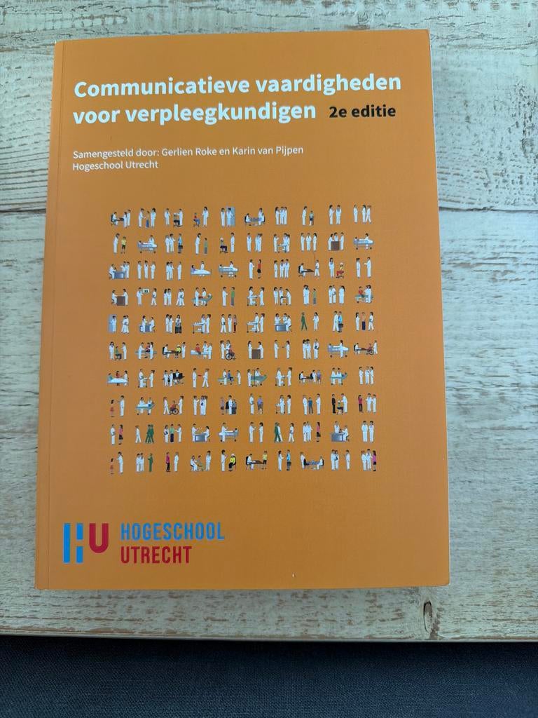 Communicatieve vaardigheden voor verpleegkundigen, Boeken, Studieboeken en Cursussen, Zo goed als nieuw, HBO, Gamma, Ophalen of Verzenden