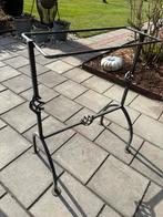 Metalen bloembak standaard, Tuin en Terras, Bloembakken en Plantenbakken, Ophalen, Minder dan 30 cm, Rond, Zo goed als nieuw