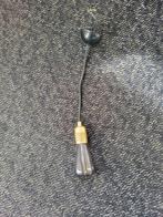 Hanglamp met Edison gloeilamp, Ophalen of Verzenden, Gebruikt, Glas, Minder dan 50 cm