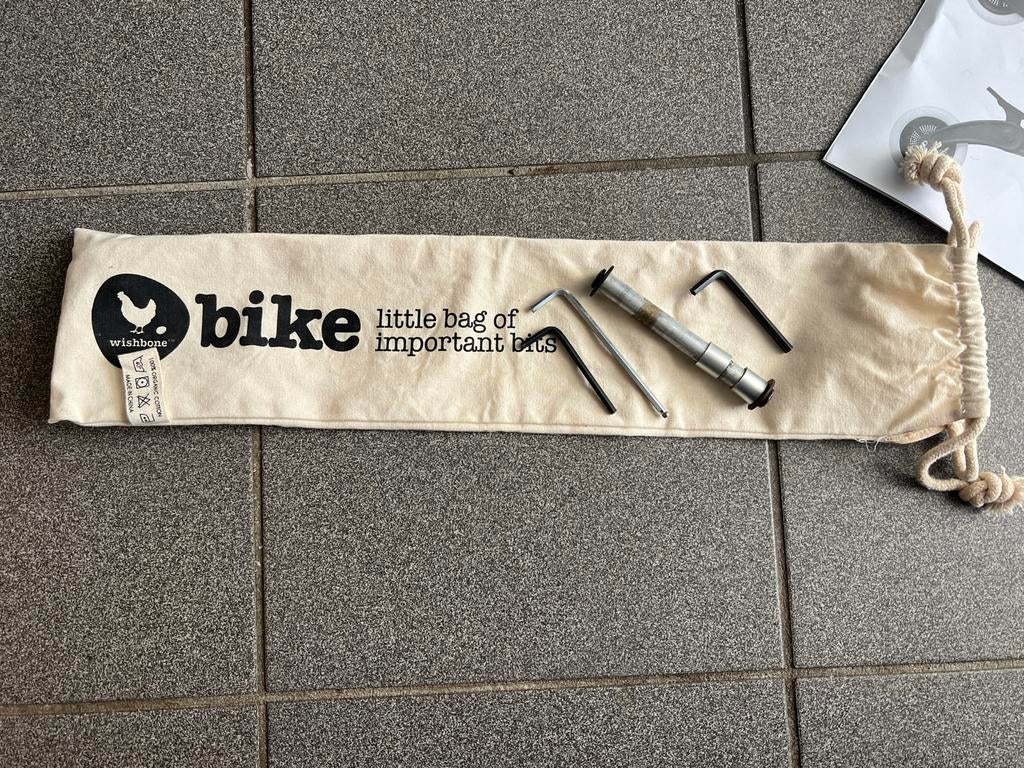 Wishbone Bike 3-in-1 loopfiets/driewieler, Ophalen of Verzenden, Zo goed als nieuw, Verstelbare zitting