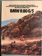 Folder 1980 BMW R80 G/S, Verzenden, Zo goed als nieuw, Motoren