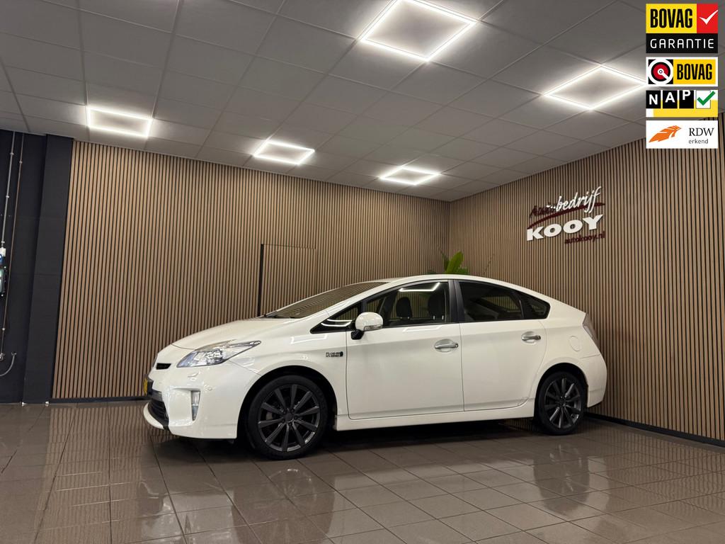 Toyota Prius 1.8 Plug-in Executive Business * Navigatie / Ca, Euro 5, Gebruikt, Wit, Grijs