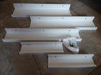 Set van 5 witte fotoplankjes/wandrek Nieuw in doos!, Huis en Inrichting, Woonaccessoires | Wandplanken en Boekenplanken, Ophalen of Verzenden