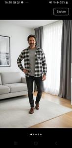 northwest overhemd  mt46, Kleding | Heren, Grote Maten, Ophalen of Verzenden, Nieuw, Blauw, Overhemd