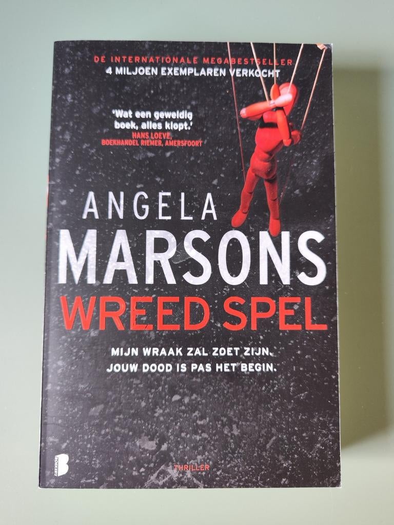 Wreed Spel - Angela Marsons (Thriller), Boeken, Verzenden, Gelezen, Angela Marsons, Nederland