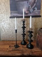Te koop leuk setje kandelaren, Huis en Inrichting, Ophalen, Zo goed als nieuw, Overige materialen, Minder dan 25 cm