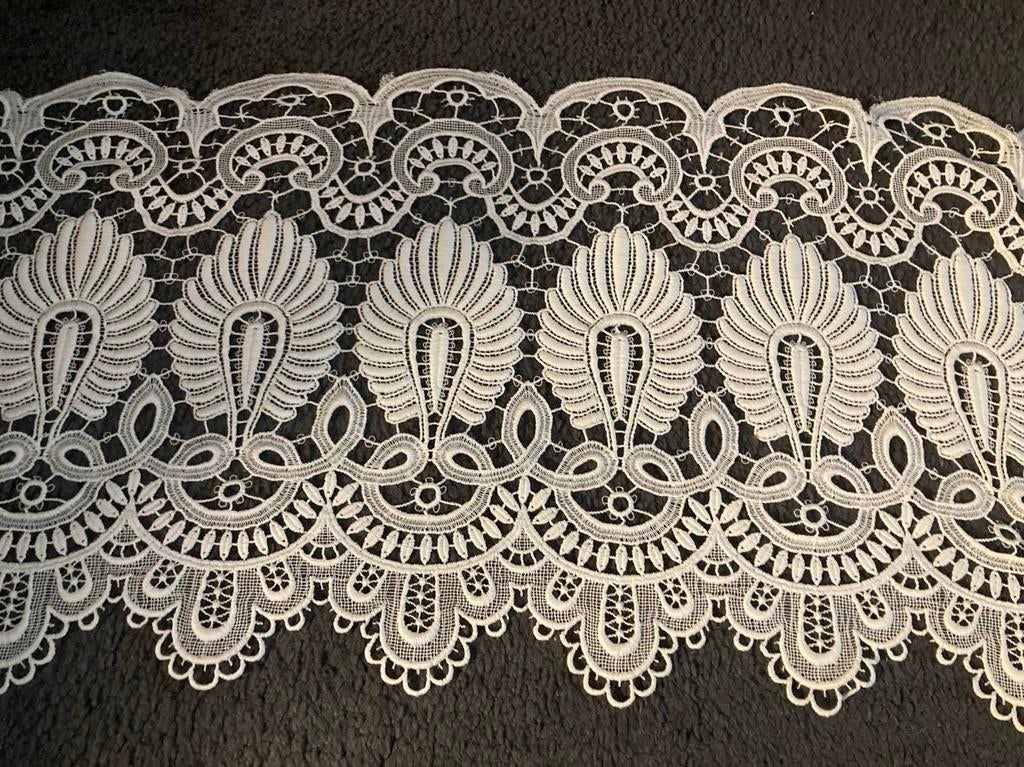 Oud vitrage kant, Antiek en Kunst, Antiek | Kleden en Textiel, Verzenden