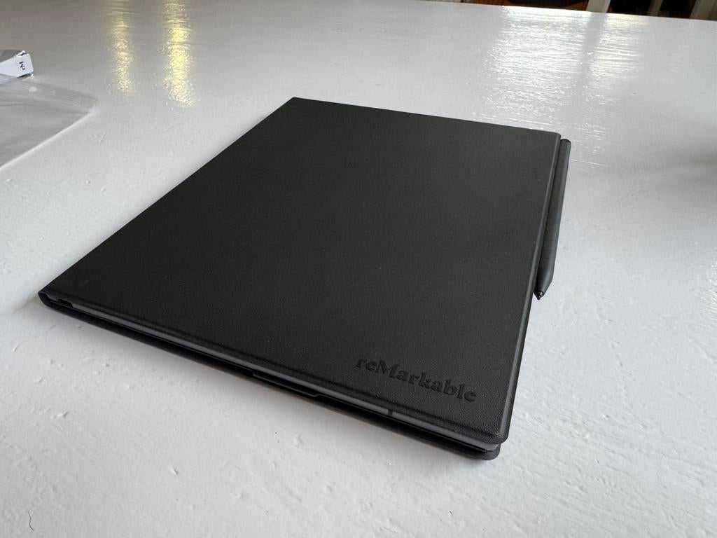 ZGAN Remarkable 2 + Marker + Typefolio met doos, Computers en Software, Tekentablets, Ophalen, Zo goed als nieuw, Draadloos, Remarkable