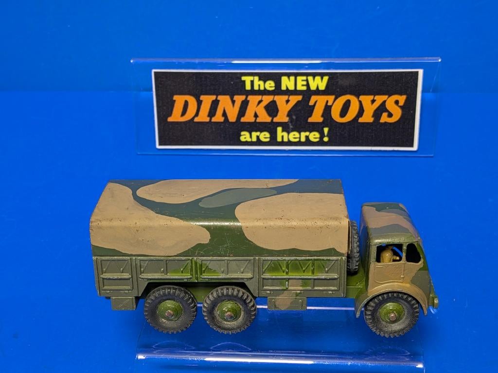 Dinky Toys England #622 Foden Army Truck 1954 - 1963, Ophalen of Verzenden, Gebruikt, 1:32 tot 1:50, Tank