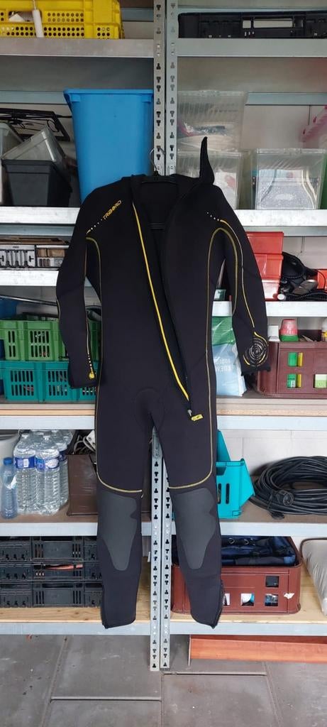 Duikpak 7 mm voor man van 175 cm, Watersport en Boten, Duiken, Ophalen, Zo goed als nieuw, Duikpak