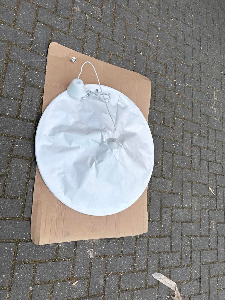 Nordlux Papieren hanglamp, Ophalen of Verzenden, Gebruikt, Metaal, Minder dan 50 cm