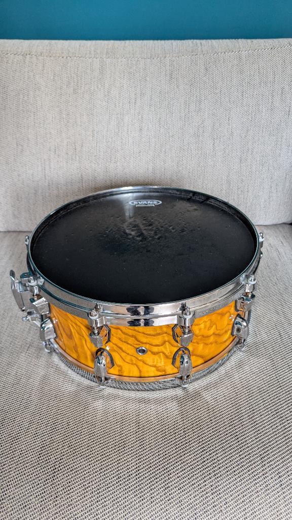 Mapex 14"x5.5" Black Panther Amber Snare Drum, Muziek en Instrumenten, Drumstellen en Slagwerk, Gebruikt, Overige merken, Ophalen