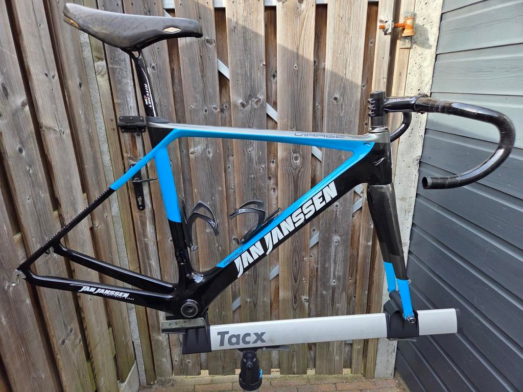 Jan Janssen Virage Carbon Raceframe 49 cm !! + Extra's..!!, Carbon, 49 tot 53 cm, Zo goed als nieuw, Ophalen