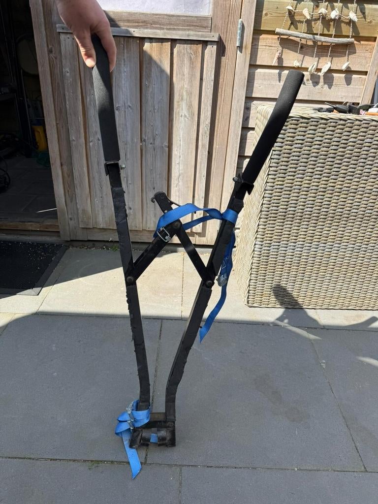 Fietsdrager voor op trekhaak auto, Auto diversen, Fietsendragers, Gebruikt, Trekhaakdrager, 2 fietsen, Ophalen of Verzenden