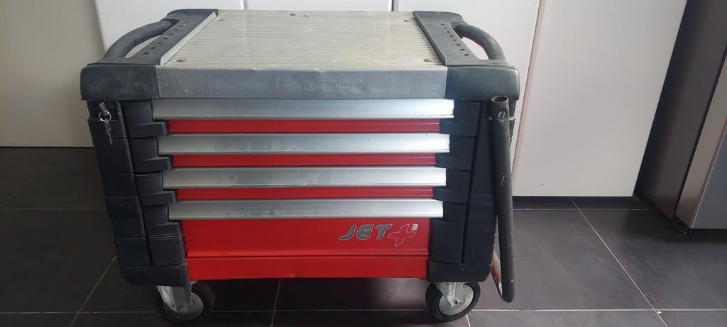 Facom Jet 3+ gereedschapswagen, Ophalen