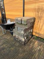 Gratis: Stapelblokken 60x16x16 cm, Tuin en Terras, Ophalen, Gebruikt, Overige typen, Minder dan 5 m²