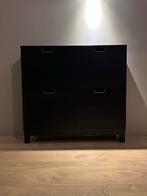 Donkerbruine schoenenkast - 96x17x90 cm, Ophalen of Verzenden, Gebruikt