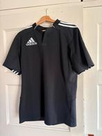 Adidas Rugby Sportshirt Maat M Zwart ClimaCool, Maat 48/50 (M), Zwart, Overige typen, Ophalen of Verzenden