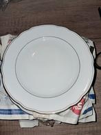 8. Schirnding porseleinen borden met gouden rand, Ophalen of Verzenden