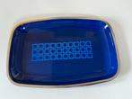 SILIT emaille Retro Vintage blauwe dienblad serveerblad, Ophalen of Verzenden