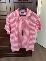Faconnable zomerblouse roze/wit gestreept maat M nieuw, Ophalen of Verzenden, Nieuw, Roze, Halswijdte 39/40 (M)