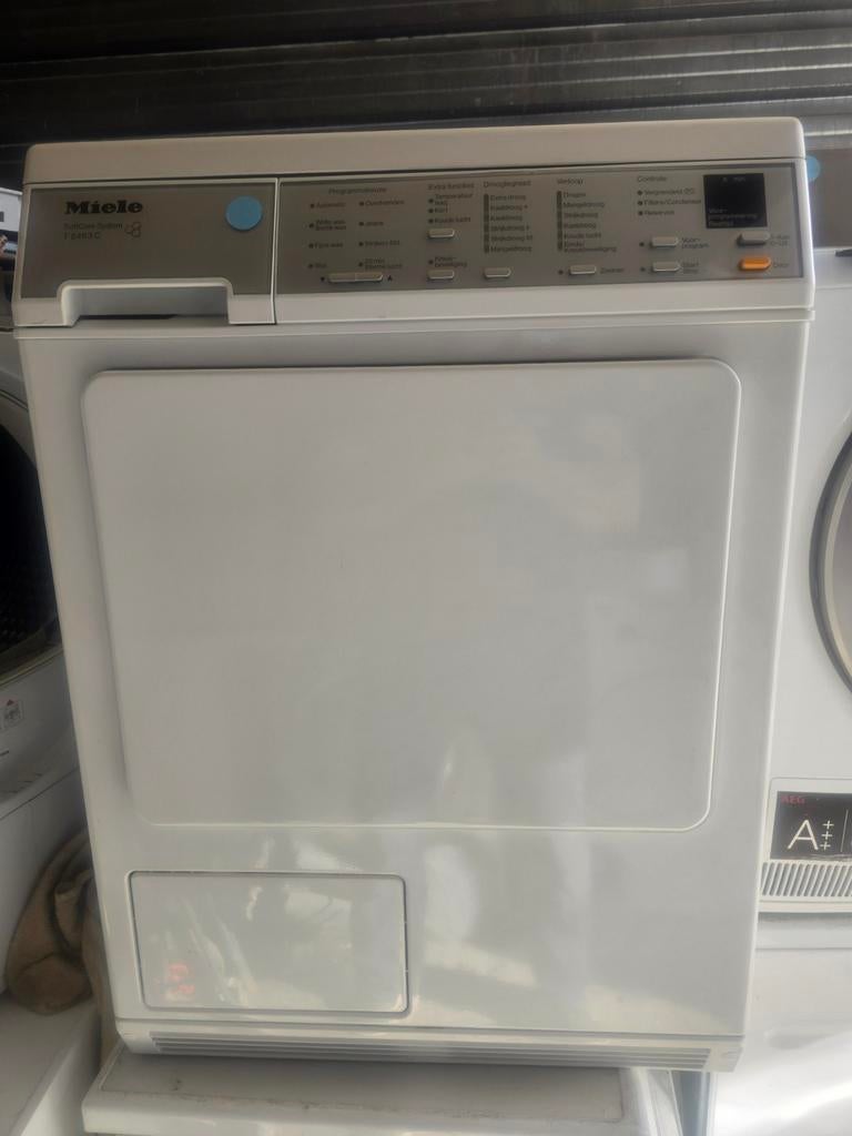 Miele SoftCare System T 8463 C Condensdroger 7 kilo, 6 tot 8 kg, Ophalen of Verzenden, Zo goed als nieuw, 85 tot 90 cm
