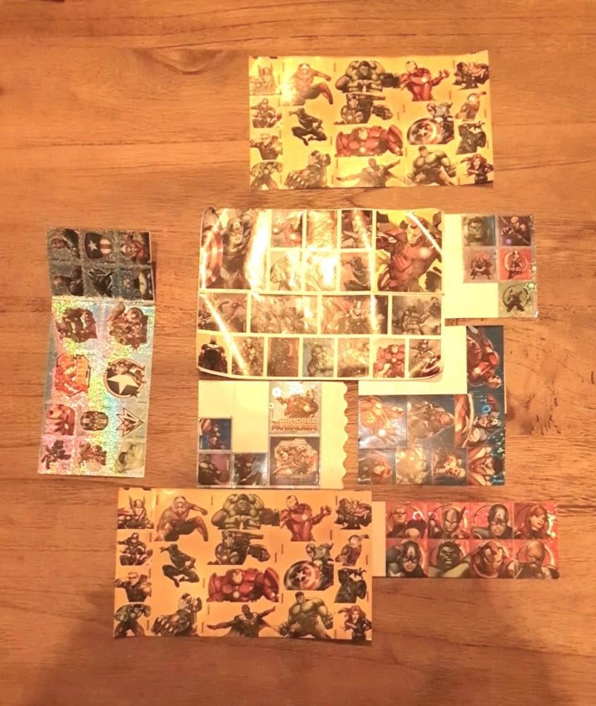 Verschillende Marvel Avengers stickers, Ophalen of Verzenden