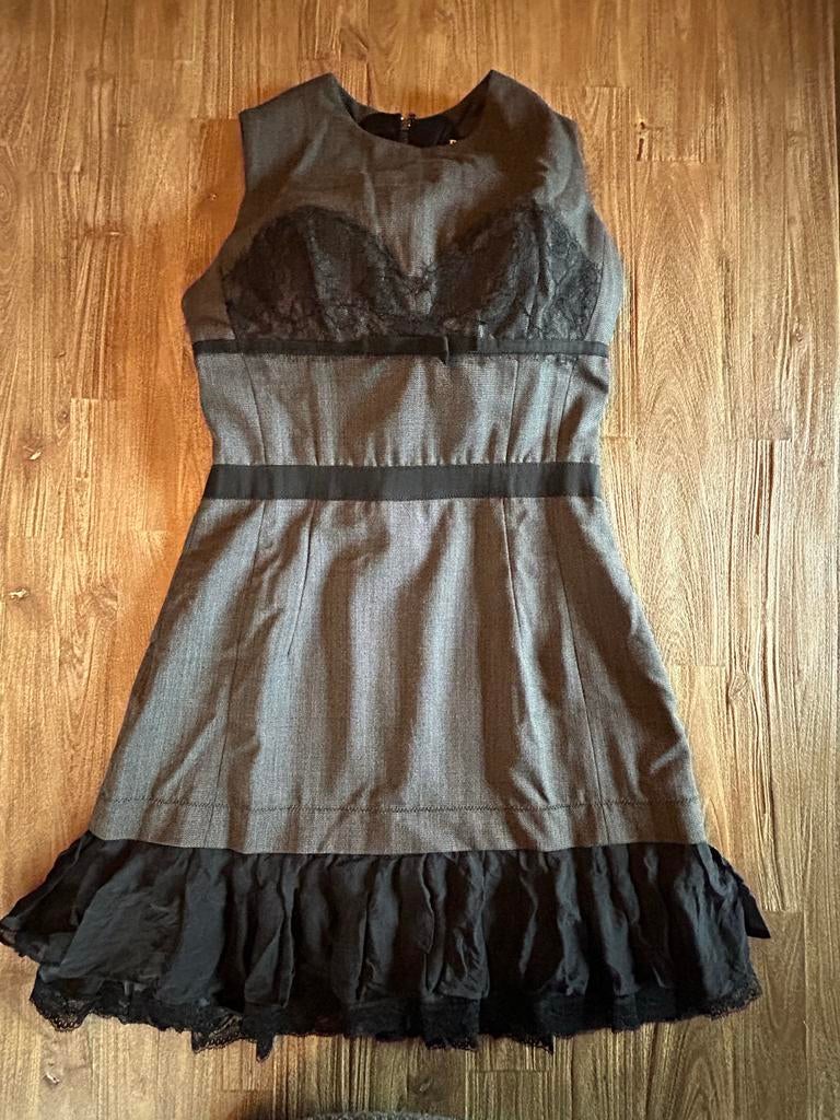 Dolce & Gabbana jurk maat S, Ophalen of Verzenden, Zo goed als nieuw, Maat 36 (S), Grijs
