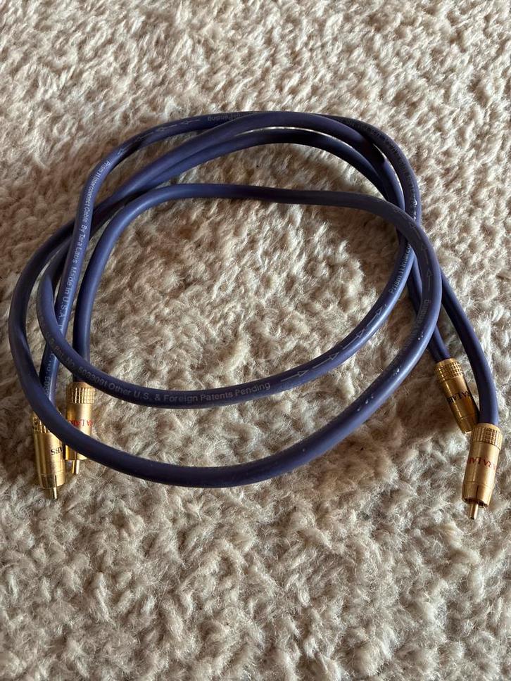 Tara Labs Prism II Interconnect Kabel - Hoge Kwaliteit RCA, Audio, Tv en Foto, Audiokabels en Televisiekabels, Gebruikt, Interlink-kabel