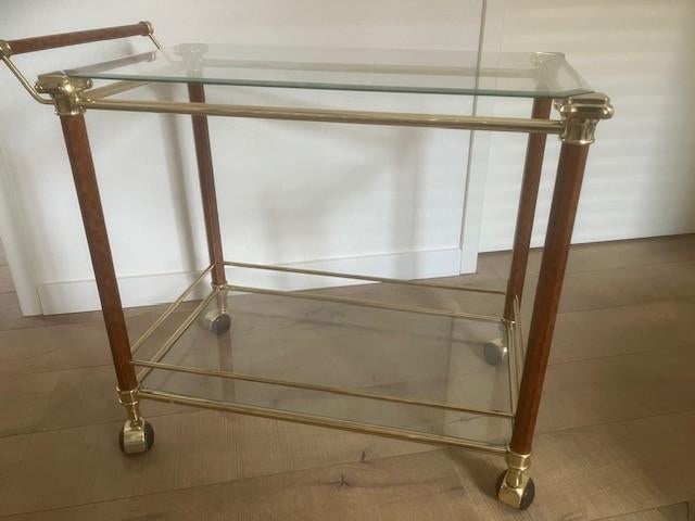 serveerwagentje vintage, Ophalen, Vintage, 75 cm of meer, 60 cm of meer