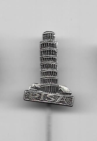 TOREN VAN PISA METALEN SPELD, Verzenden, Gebruikt, Transport, Speldje of Pin