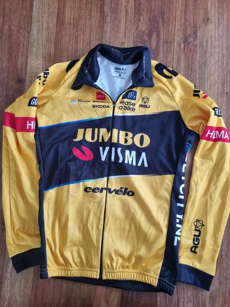 Jumbo visma fietsjas maat m, Ophalen, Zo goed als nieuw, Bovenkleding