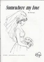 Z12 bladmuziek somewhere my love uit dr zhivago -, Ophalen of Verzenden, Gebruikt, Artiest of Componist, Populair
