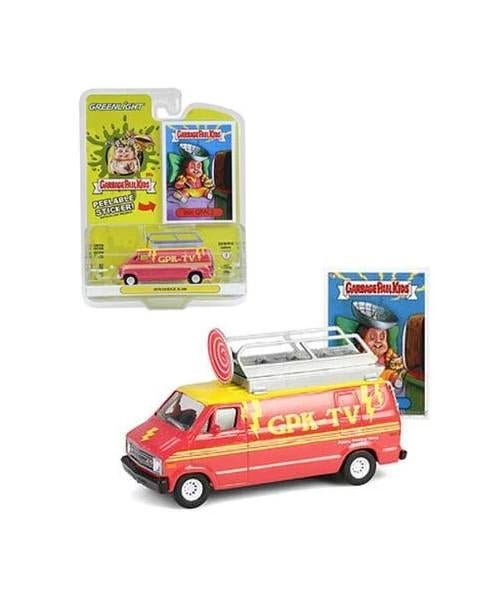 1976 Dodge B-100 van Greenlight 1/64 Garbage Pail Kids, Ophalen of Verzenden, Nieuw, Auto
